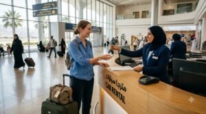 Car rental at Salalah Airport Oman