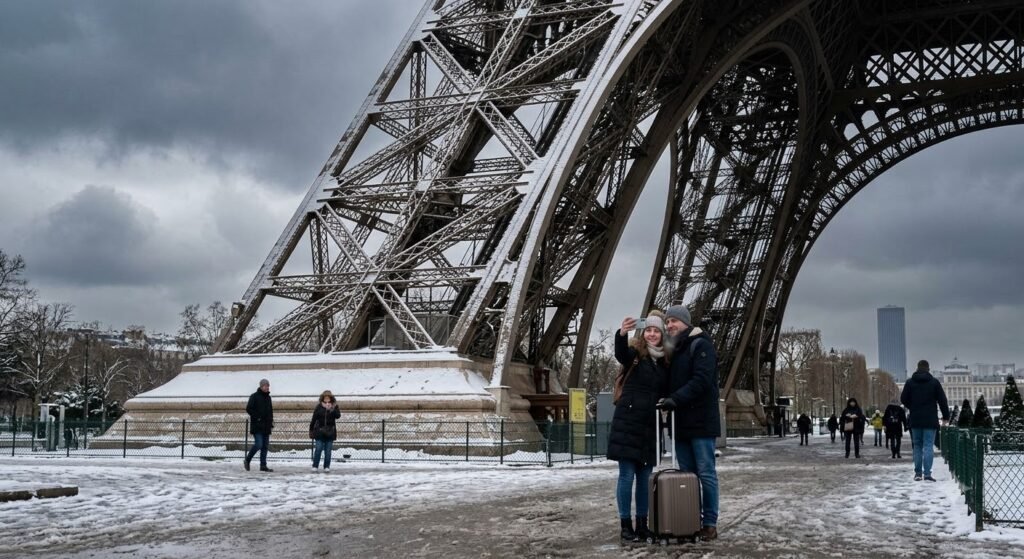 cheapest month to fly to France from South Africa February March Paris