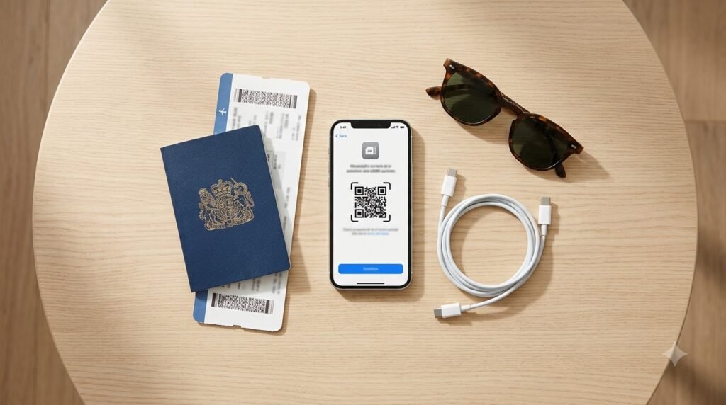 Pre-flight checklist for installing and activating a Croatia eSIM before departure.